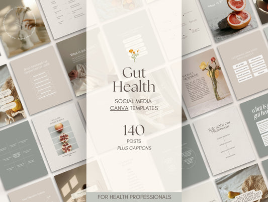 Microbiome, SIBO, IBS Instagram posts for naturopaths and functional medicine practitioners