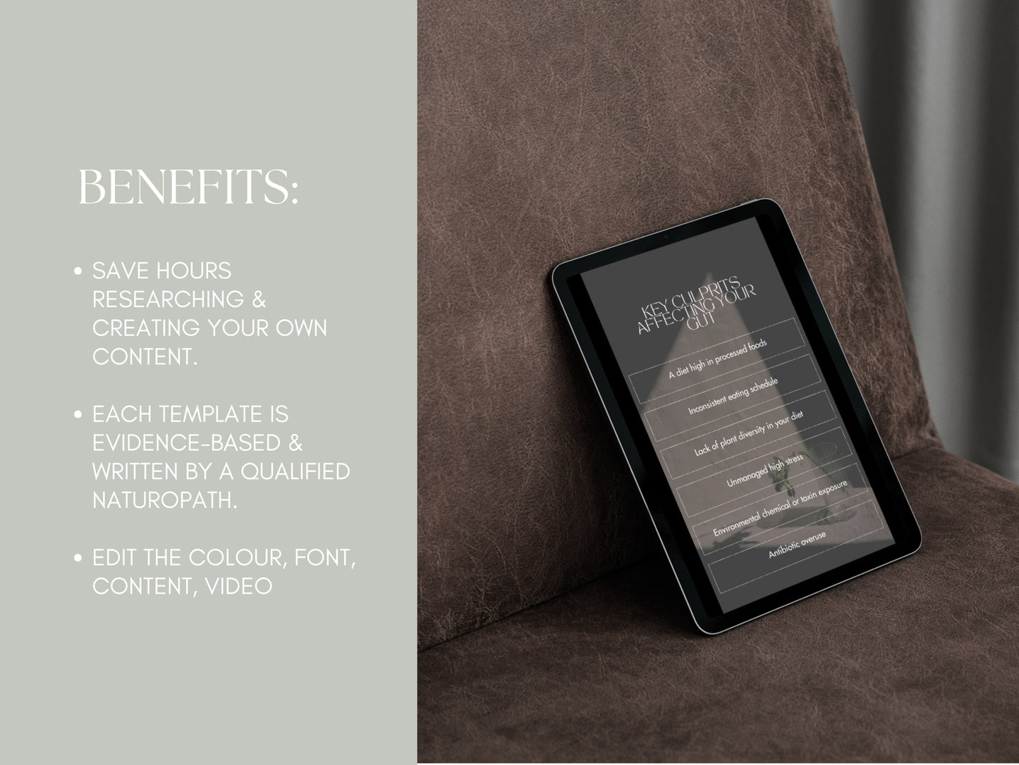 Functional gut health reels for Instagram