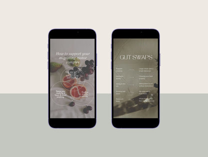 Gut health Instagram reels for naturopaths and nutritionists