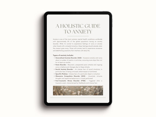 Anxiety Patient Booklet