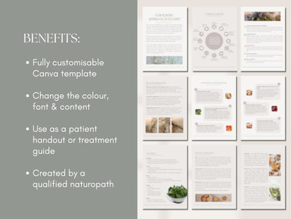 Client-ready HPV patient guide for functional medicine practitioners