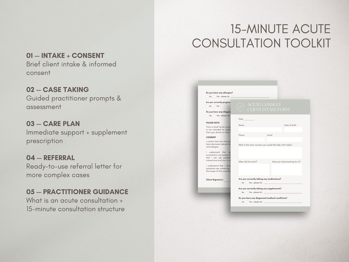 Acute Consult Forms