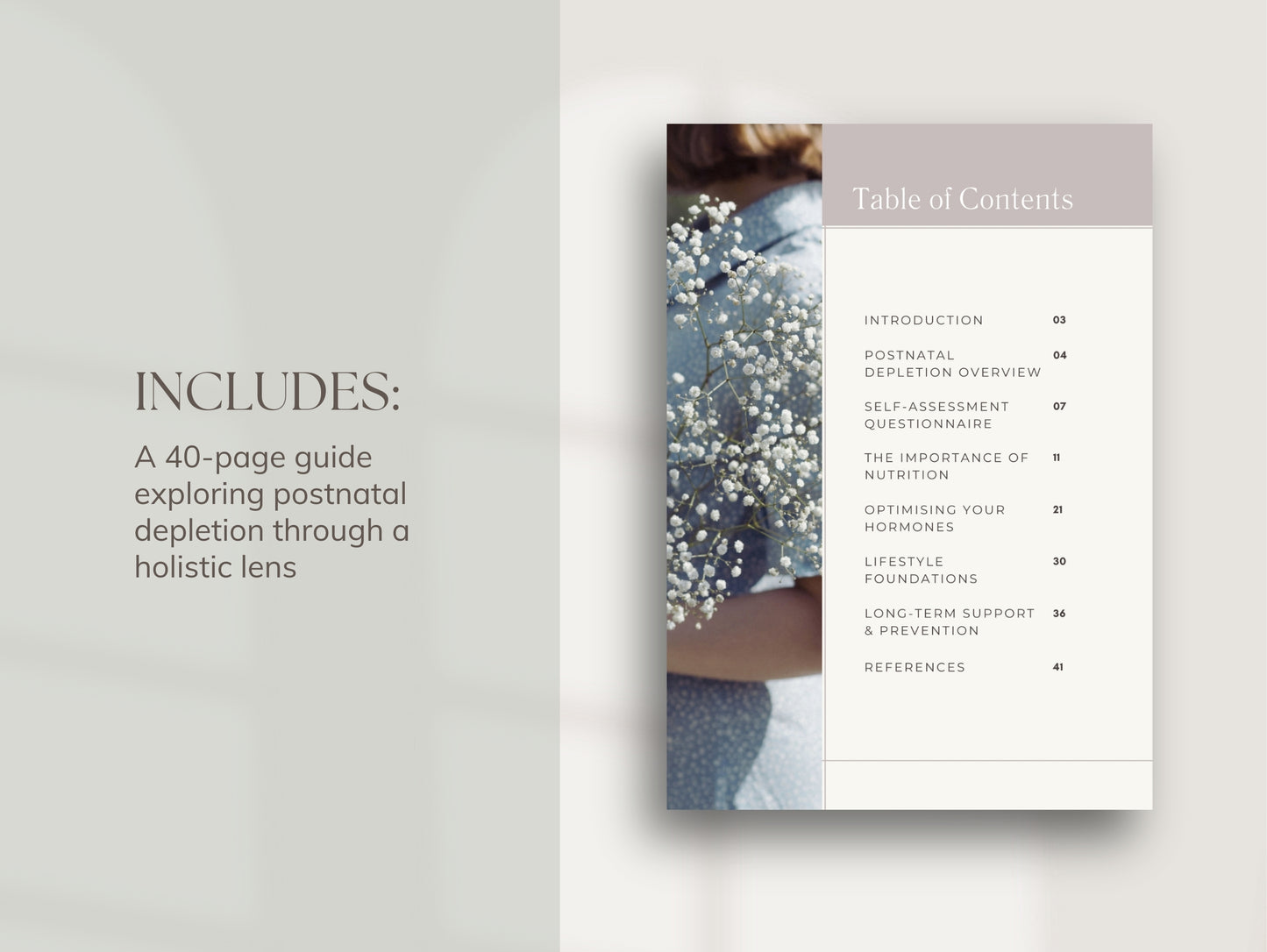 Postnatal Depletion Ebook