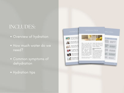 Hydration Patient Handout