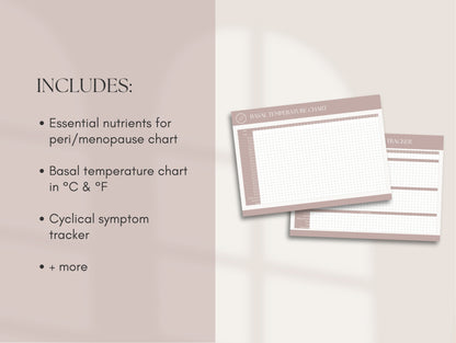 Menopause Worksheets