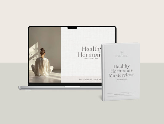 Done-for-you hormone masterclass for naturopaths and functional medicine practitioners
