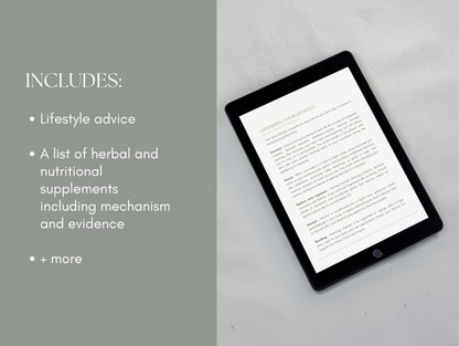 Comprehensive hypothyroid recovery booklet for naturopaths and dietitians