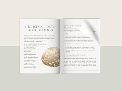 Hypothyroid patient booklet for naturopaths and functional medicine practitioners