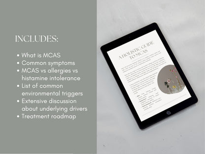 White-label MCAS guide for passive income and patient education