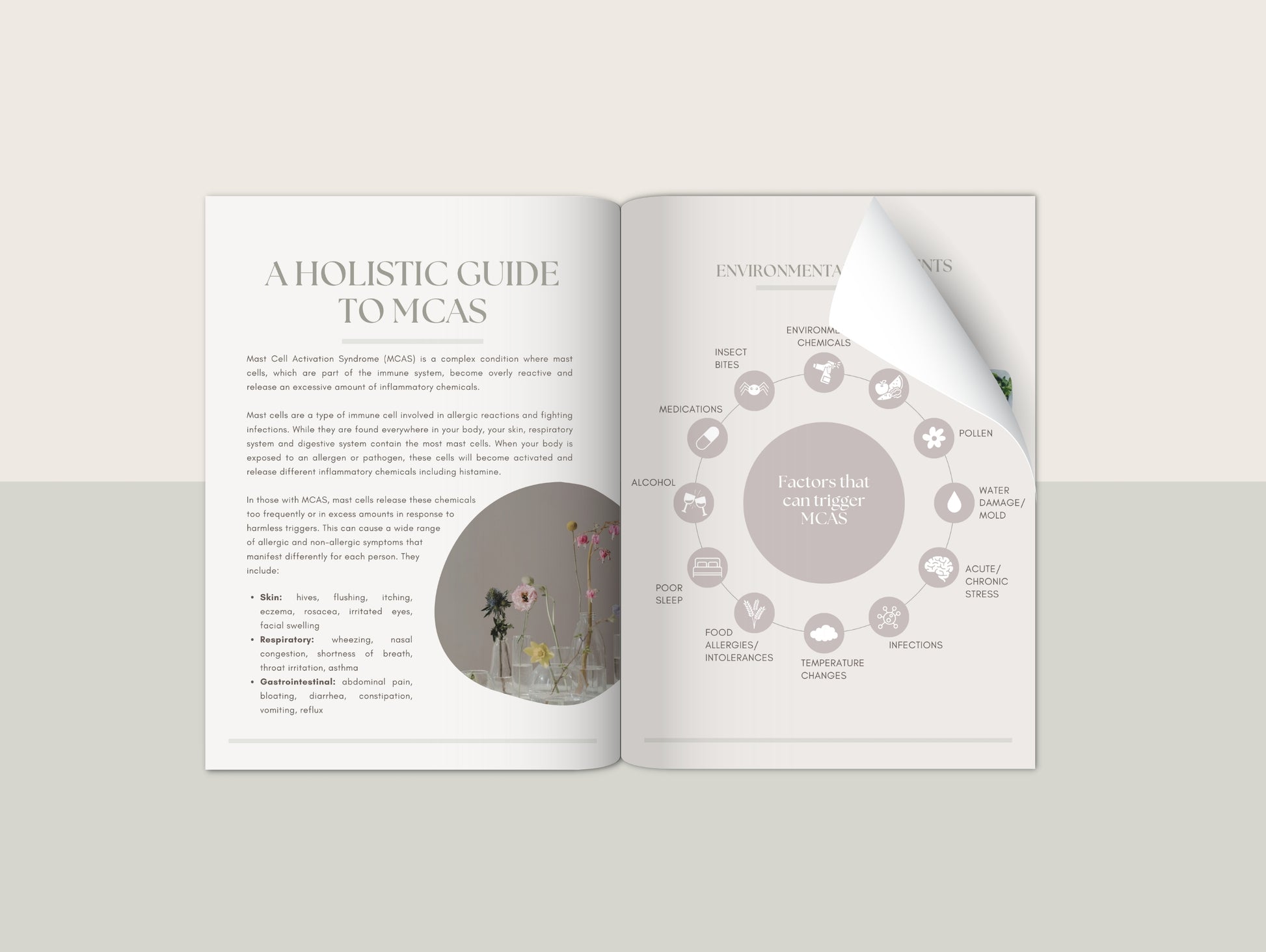 MCAS patient booklet for naturopaths and functional medicine practitioners