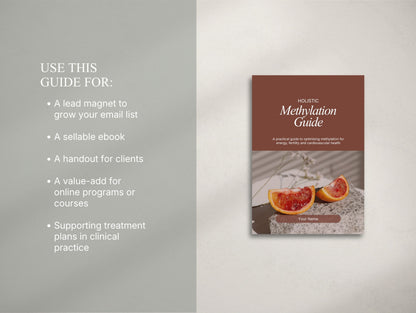 Methylation Patient Booklet