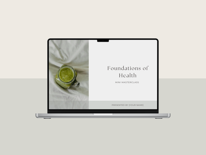 Foundations Of Health Mini Masterclass