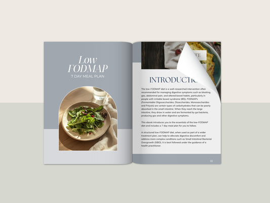 7 Day Low FODMAP Meal Plan