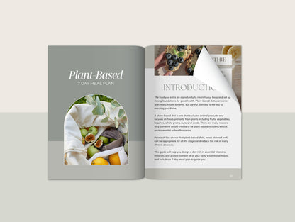 7 Day Plant-Based Meal Plan
