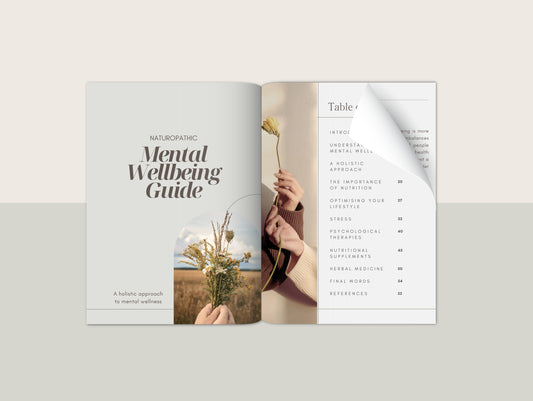 Mental wellbeing eBook PLR for anxiety and depression education