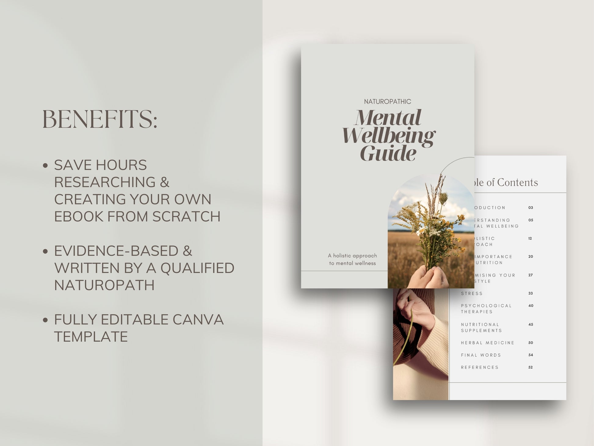 White-label mental health eBook for anxiety, depression, and stress support