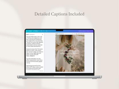 Fertility Instagram Canva Templates