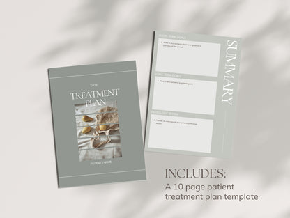 Done-for-you client treatment plan holistic health for ND's