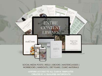 Entire Content Library