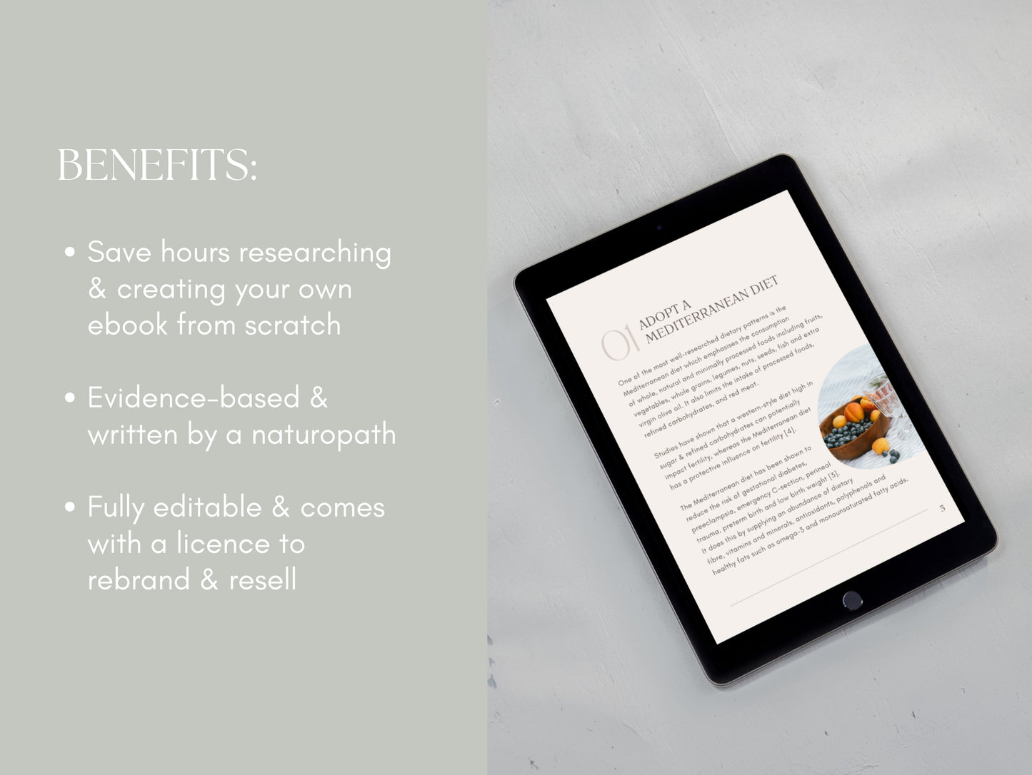 Preconception health Canva guide for fertility practitioners
