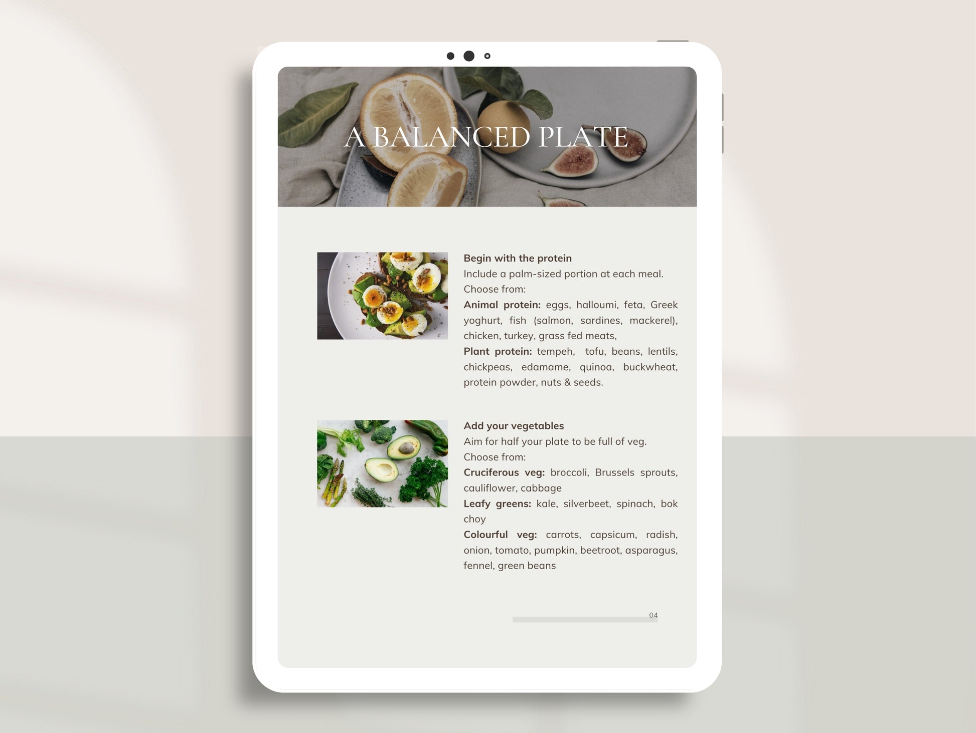 White-label Mediterranean diet template for naturopaths and dietitians