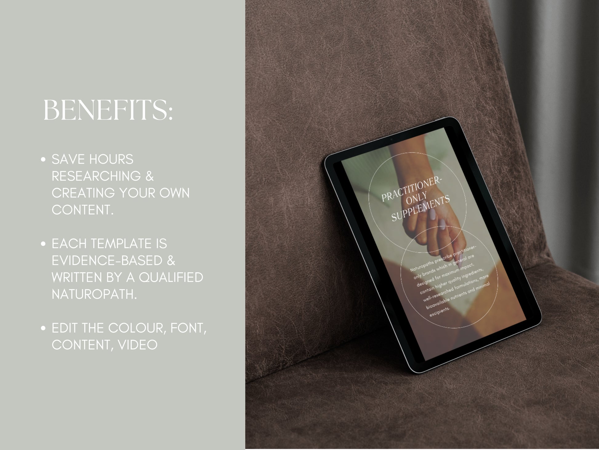 Instagram nutrition reels for naturopathic and functional medicine