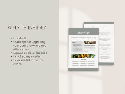 Pantry Swap Handout