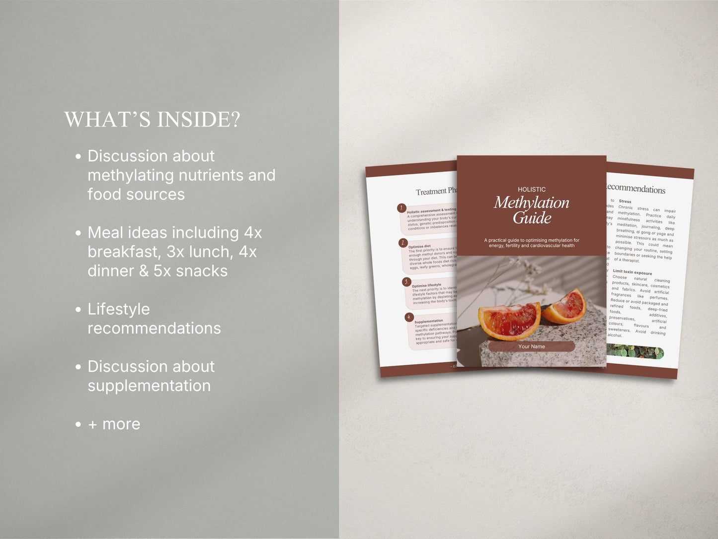 Methylation Patient Booklet