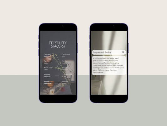 Preconception Instagram reels for naturopaths and fertility practitioners