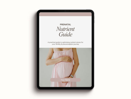 Prenatal Nutrient Guide