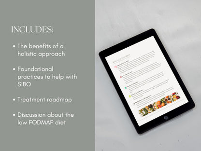White-label SIBO guide for passive income and patient education