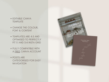 Skin Instagram Canva Templates