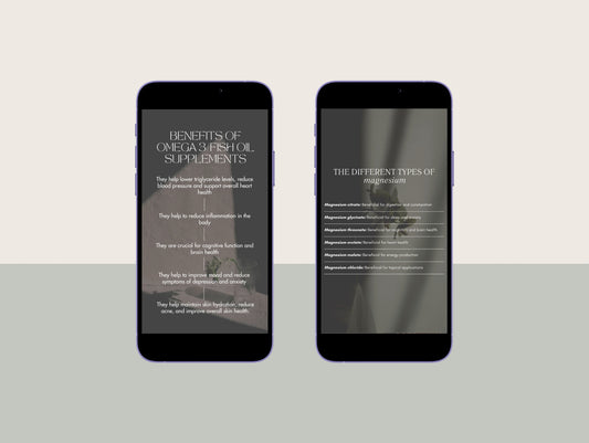 Supplement Instagram reels for naturopaths and nutritionists