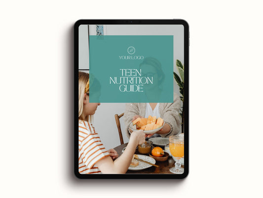 Teen Nutrition Booklet