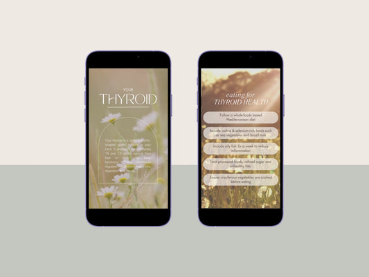 Thyroid Instagram reels for naturopaths and functional health professionals