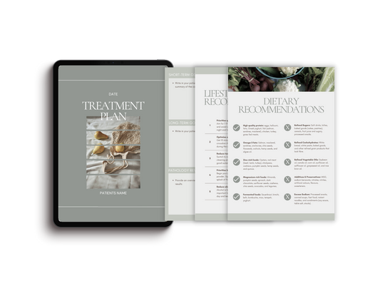 Treatment Plan Canva Template