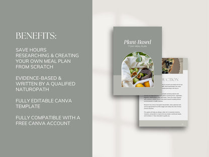 7 Day Plant-Based Meal Plan