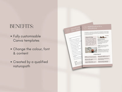 Menopause Worksheets