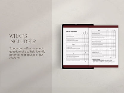 Gut Self-Assessment Questionnaire