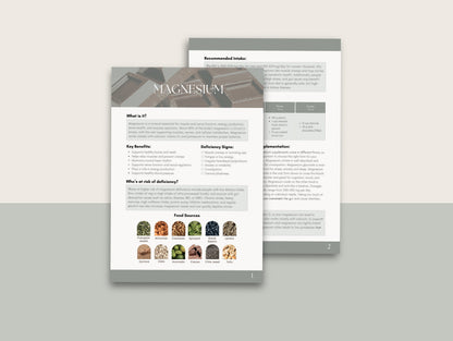 Magnesium Handout