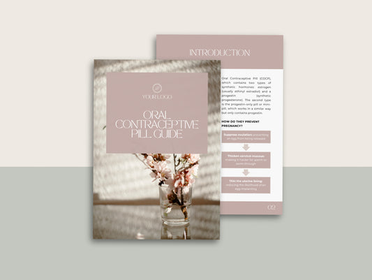 Oral Contraceptive Patient Handout