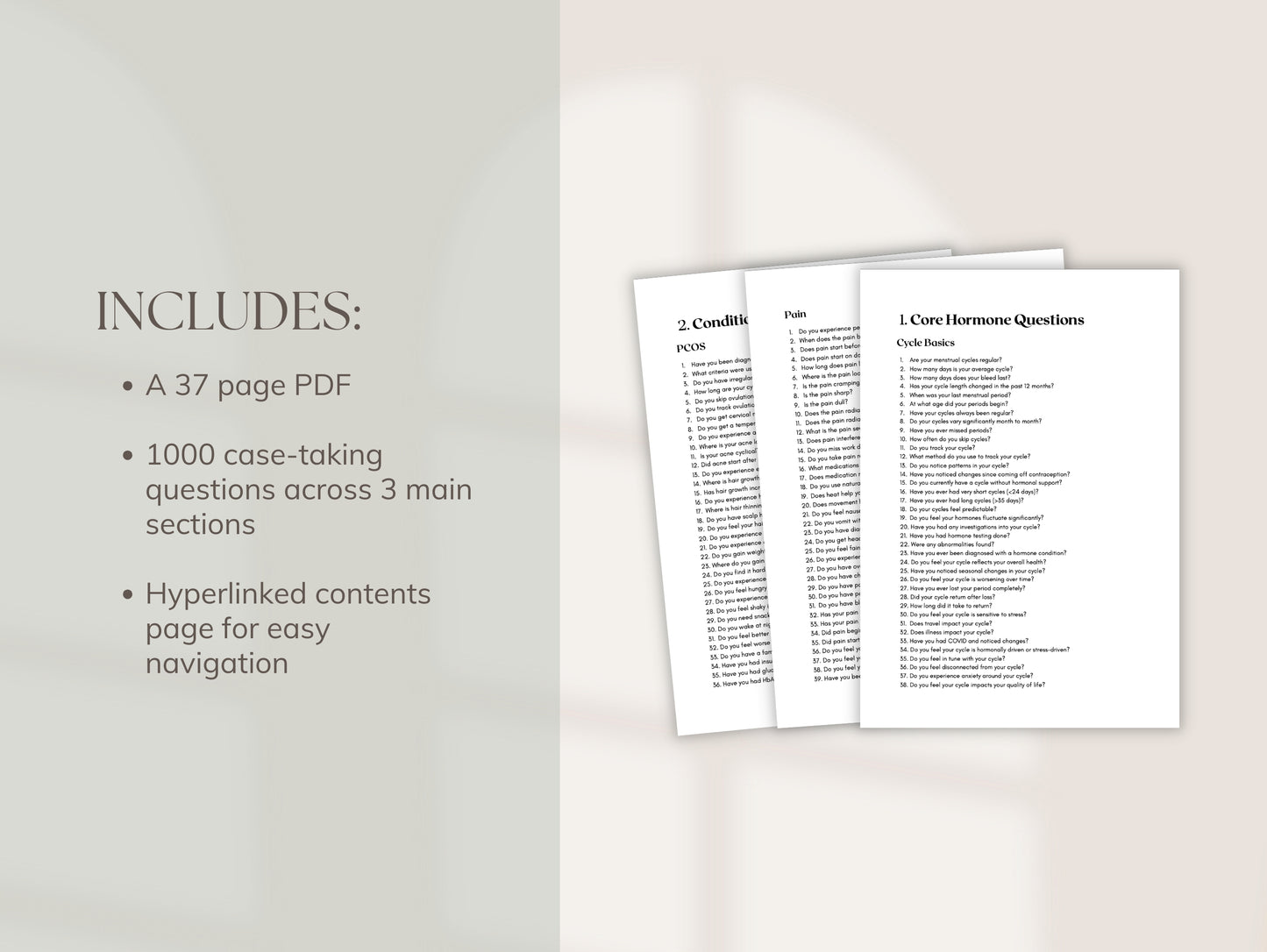 1000 Hormone Questions - PDF