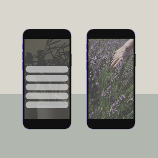 Herbal social media reels Canva templates for wellness practitioners