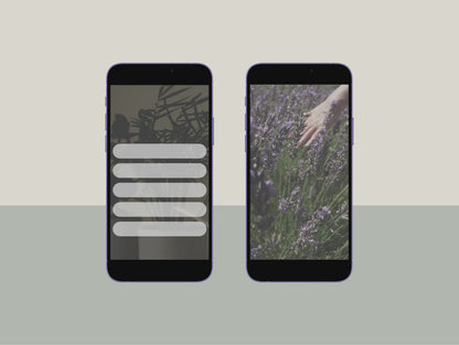 Herbal social media reels Canva templates for wellness practitioners