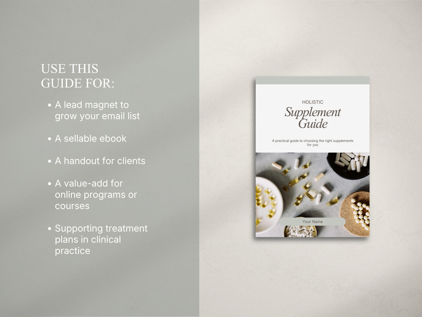 Supplement Booklet