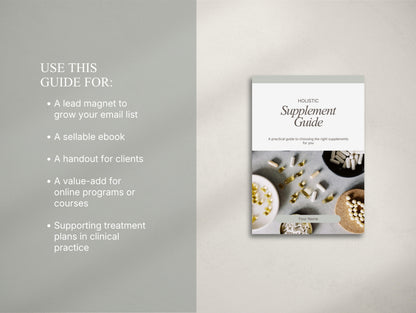 Supplement Booklet